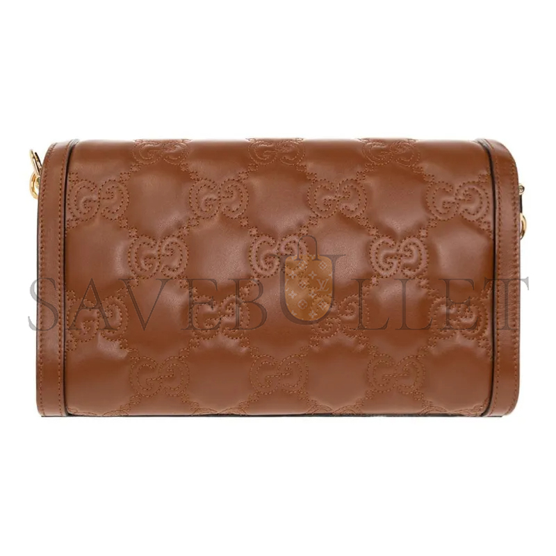 G*u*i small gg matelassÉ leather bag 724529 (25.5*16*8.5cm)